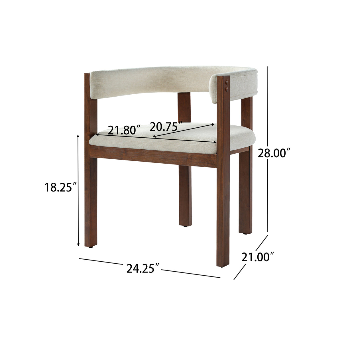 Dining Arm Chair Set of 2, photo 10 of 10