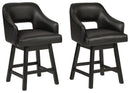 Tallenger - Upholstered Swivel Barstool (Set of 2) by Unique Piece Furniture