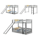 Functional Bunk Bed & Convertible Ladder And Slide by HouseOfZazla
