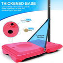 Kids Basketball Hoop Adjustable 5.6-7ft with Wheels