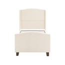 Platform Bed Frame With Tall Headboard And High Footboard by HouseOfZazla