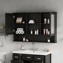 Wall Mounted Bathroom Medicine Cabinet With Double Mirrored Doors by HouseOfZazla