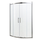 Framed Tub Shower Enclosure with Clear Tempered Glass by HouseOfZazla