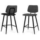 Raya - Upholstered Counter Height Stool (Set of 2) by Unique Piece Furniture