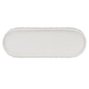 Upholstered Ottoman, Oval Shape by HouseOfZazla