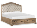 Marisol - Upholstered Sleigh Storage Bed by Unique Piece Furniture