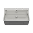 33" Drop In Kitchen Sink