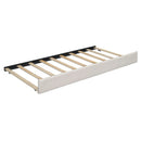 Upholstered Platform Bed With Reading Lights, Drawers, Trundle And Shelves by HouseOfZazla