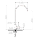 Modern Design, Lead Free Drinking Water Faucet - Brushed Nickel