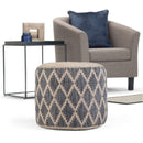 Edgeley - Handcrafted Round Pouf by Unique Piece Furniture
