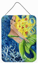 Blonde Mermaid Wall or Door Hanging Prints JMK1179DS1216