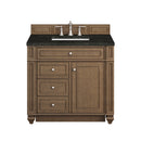 James Martin Bristol 36" Single Bathroom Vanity, Saddle Brown