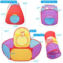 7 Pieces Kids Ball Pit Pop Up Play Tents by LJGDeals