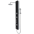 59 Inch Tempered Glass Shower Panel with Hand Shower by LJGDeals