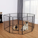 8 Metal Panel Heavy Duty Pet Playpen Dog Fence with Door by LJGDeals