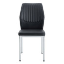 Luxury Simple High Resilience Dining Chair With Metal Legs by HouseOfZazla