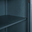 40" Modern Cabinets with Unique Design Doors with 1 Adjustable Shelves,Suitable for Multiple Rooms Such as Living Room and Study Room