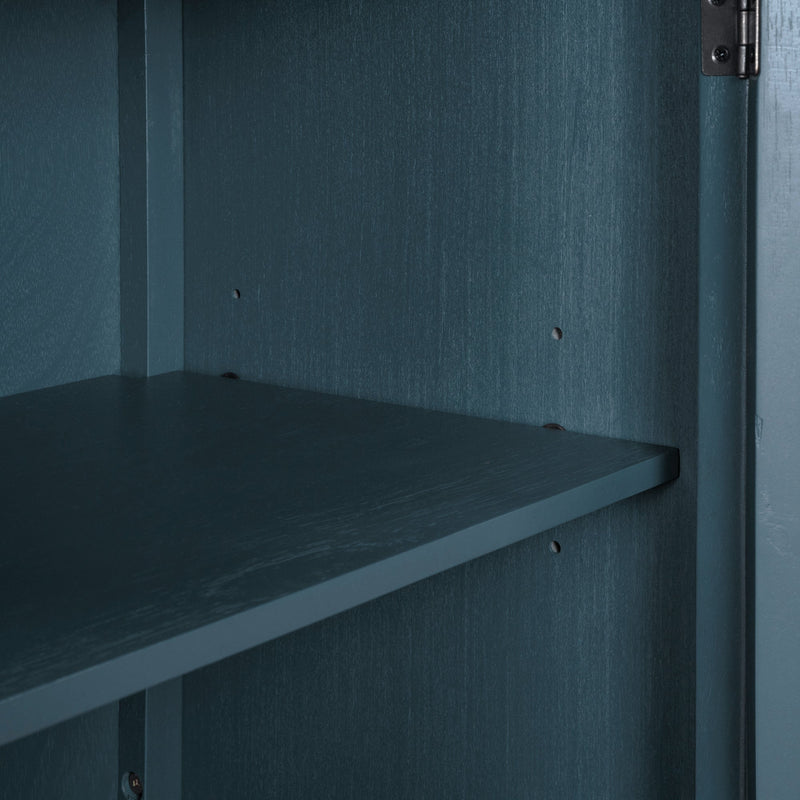 40" Modern Cabinets with Unique Design Doors with 1 Adjustable Shelves,Suitable for Multiple Rooms Such as Living Room and Study Room