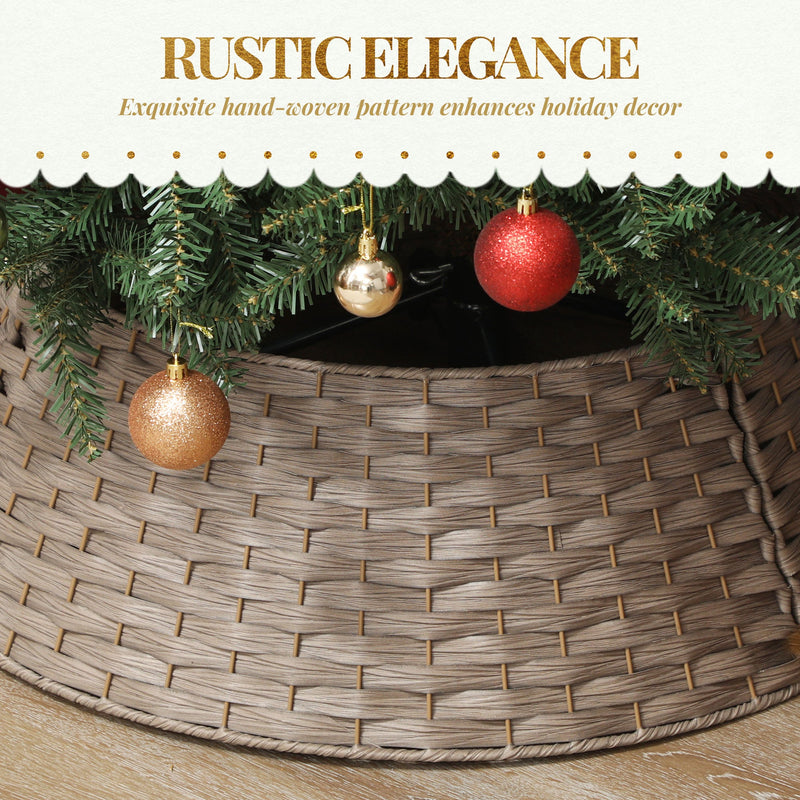 2.25 ft Rustic Christmas Tree Skirt, photo 3 of 6