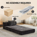 Convertible Floor Sofa Bed With Fixed Shape Frame For Living Room by HouseOfZazla