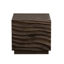 Solid Wood Nightstands with 2 Drawers