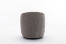 Walker Edison | Chenille Swivel Accent Barrel Chair