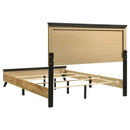 Georgina - 4 Piece Queen Bedroom Set With Trim - Natural by HouseOfZazla