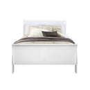 Charlston - Modern Sleigh Design Bed With LED by Unique Piece Furniture