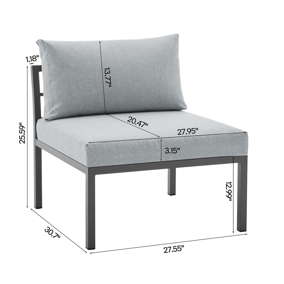 Sunnyside - 5 Piece Outdoor Conversation Set, photo 36 of 40