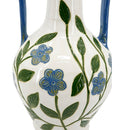 Floral Amphora Ceramic Vase