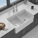 Double Bowl Sink Workstation - White by HouseOfZazla