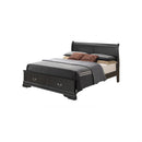 Upholstered Panel Sleigh Bed Design by HouseOfZazla