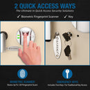 Durable Biometric Wall Safe by HouseOfZazla