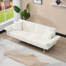 Luxury Foldable Double Sofa Bed With Folding Armrests by HouseOfZazla