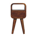 Mini Open Bedside Nightstand by HouseOfZazla