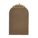 Arched Wall Mirror With Metal Frame, Wall Mirror For Living Room by HouseOfZazla