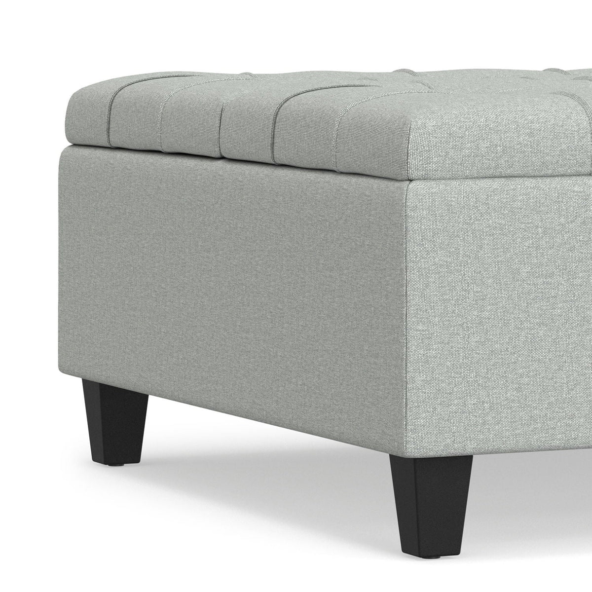 Harrison - Coffee Table Storage Ottoman Lift Top - Stone Gray, photo 10 of 13
