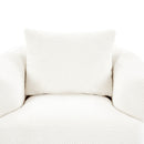 360° Swivel Barrel Sofa Chair With Throw Pillow, Upholstered Accent Chair by HouseOfZazla