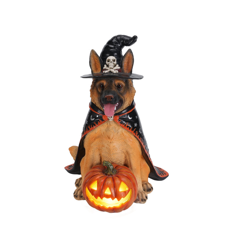 Halloween German Shepherd Dog Statue, photo 5 of 10