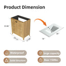 Folding Floor Cabinet With Ceramic Sink, Space Saving by Unique Piece Furniture