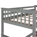 Bunk Bed With Ladders And 2 Storage Drawers