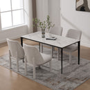 Wide Minimalist Dining Chair by Unique Piece Furniture