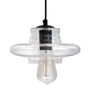 Torus - Saucer Industrial Pendant - Clear by HouseOfZazla
