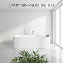 67-Inch Single-Person Luxury Whirlpool Bathtub