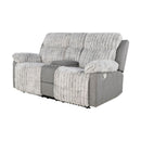 Bruni - Console Reclining Loveseat With Manual Recline by Unique Piece Furniture