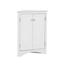 Triangle Bathroom Storage Cabinet With Adjustable Shelves, Freestanding Floor Cabinet For Home Kitchen by HouseOfZazla