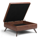 Owen - Multifunctional Square Coffee Table Storage Ottoman by Unique Piece Furniture