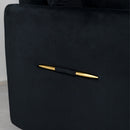 Velvet Modern 2-Seater Sofa