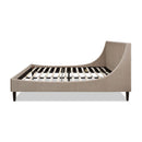 Aspen - Vertical Tufted Modern Headboard Platform Bed Set by HouseOfZazla