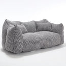 Comfortable Dual Beanbag Chair With High Resilience Foam Core For 2 People by HouseOfZazla